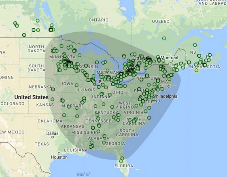 bimaculatus range map
