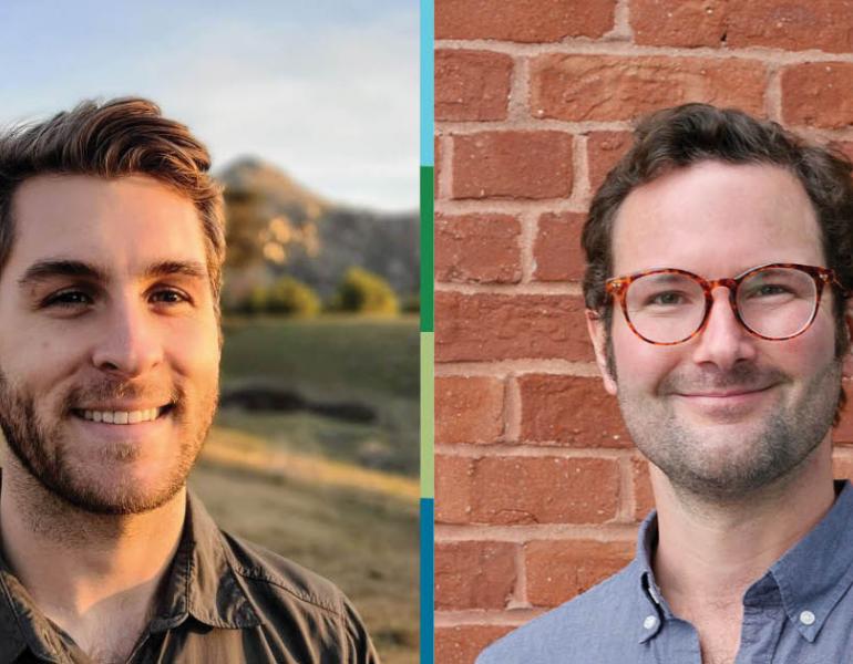 2022 Dewind Awardees Chris Cosma and Brendan Carson