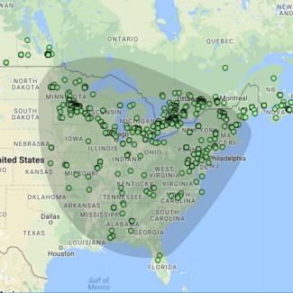 bimaculatus range map